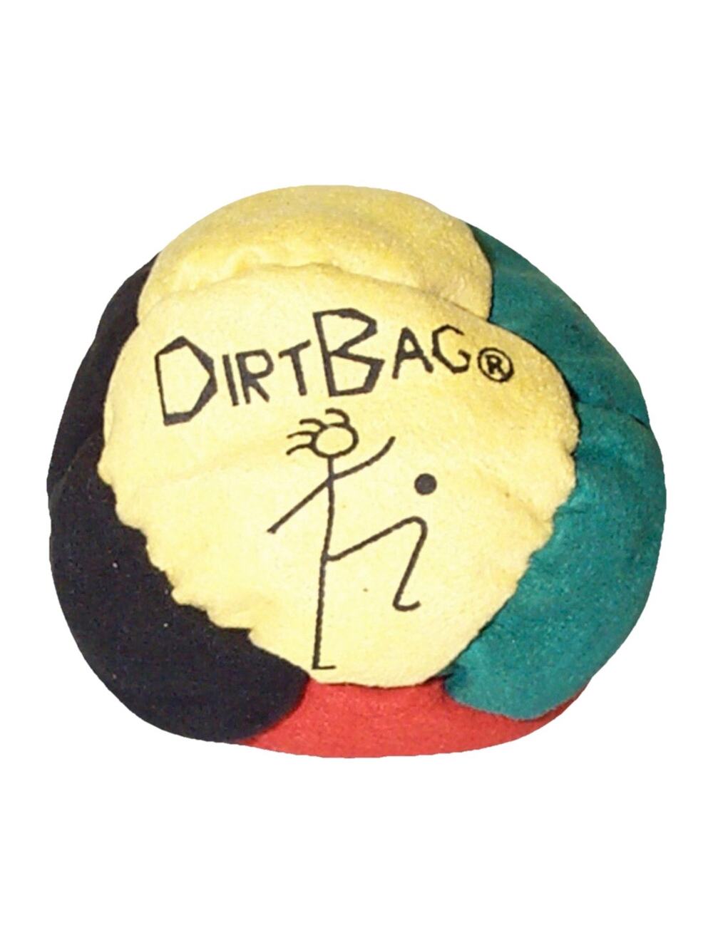 🔥World Footbag Classic DirtBag Footbag Hacky Sack RASTA BNWT🔥
